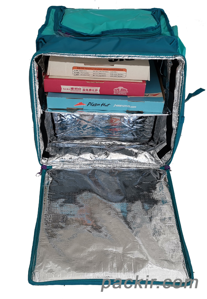 PKDL3 Deliveroo Takeout Rucksack, Extendable Delivery Bags for