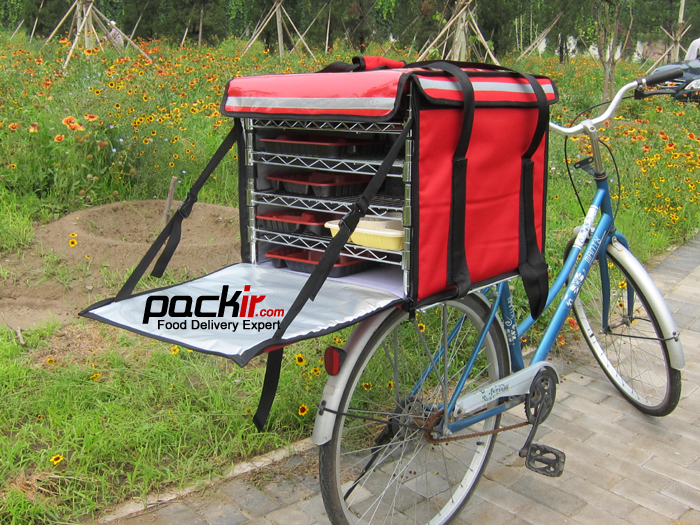 food delivery box for bicycle