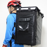 PK-85A: Big Capacity Food Delivery Bag, Frozen bag, Zipper Closure, w/Sealed Liner, 16" L x 13" W x 24" H