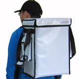 PK-33VW: Catering Delivery Food Bag, Warmer Backpack, Top Loading, 13