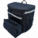 PK-70D: Extendable Pizza Delivery Bag, Flexible Food Delivery Rucksacks, Big Capacity Carrier with Light Weight