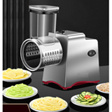 Automatic Electric Vegetable Chopper, Fruits Cutter Set, Chopping Machine For Potato,Onion Meat,Carrot, Food Processor